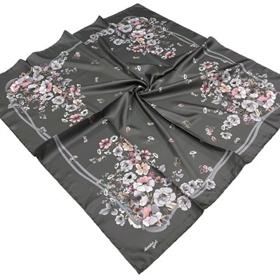 Armine Sport Twill Eşarp - 8533-94 Füme