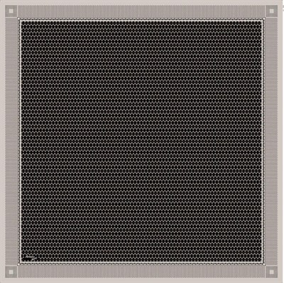 Armine Sport Twill Eşarp - 8556-05 Siyah Taş