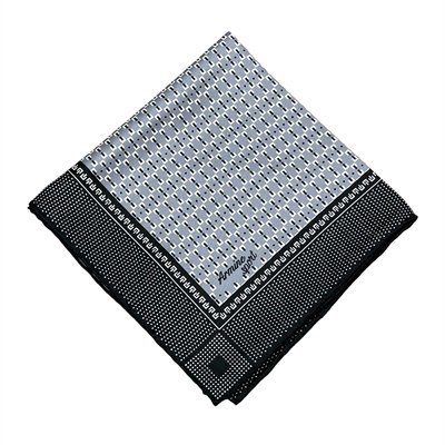 Armine Sport Twill Eşarp - 8556-06 Gri Siyah