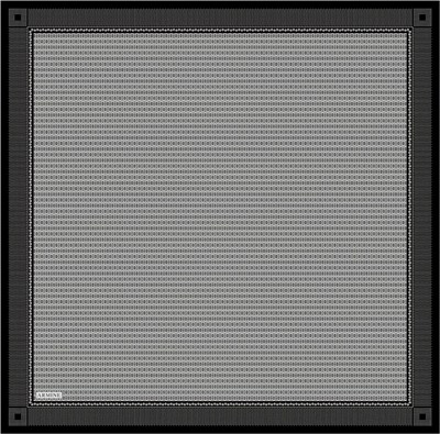 Armine Sport Twill Eşarp - 8556-06 Gri Siyah