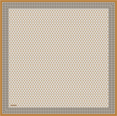 Armine Sport Twill Eşarp - 8557-36 Bej Turuncu