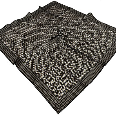 Armine Sport Twill Eşarp - 8557-92 Siyah Bej