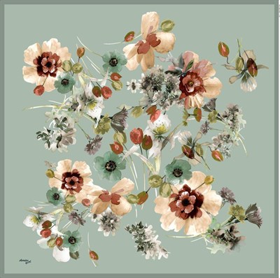 Armine Sport Twill Eşarp - 8723-39 Çağla