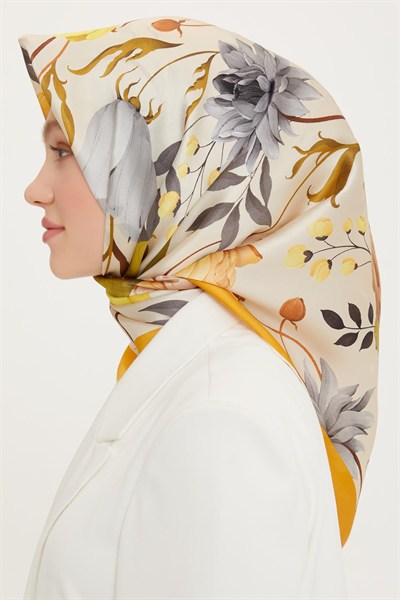 Armine Sport Twill Eşarp - 8740-34 Turuncu