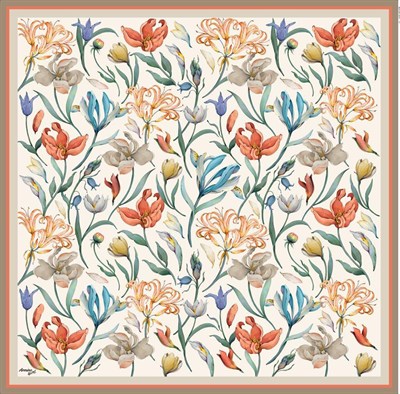 Armine Sport Twill Eşarp - 8825-03 Bej