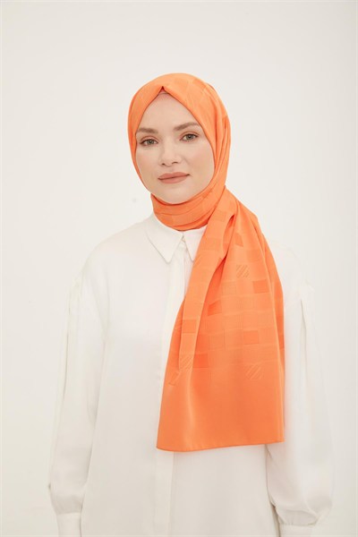 Armine Trend Capri Şal - 3 - Oranj 13