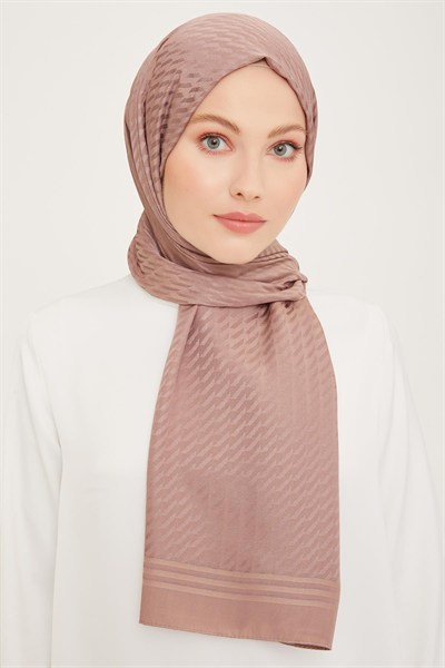 Armine Trend Diamond Şal - 1 - Vizon 4363