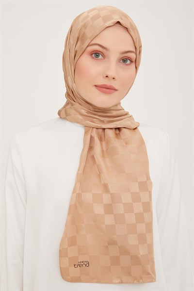 Armine Trend Diamond Şal - 2 - Camel 4662