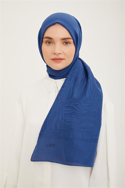 Armine Trend Hazan Şal - 3 - İndigo 23047