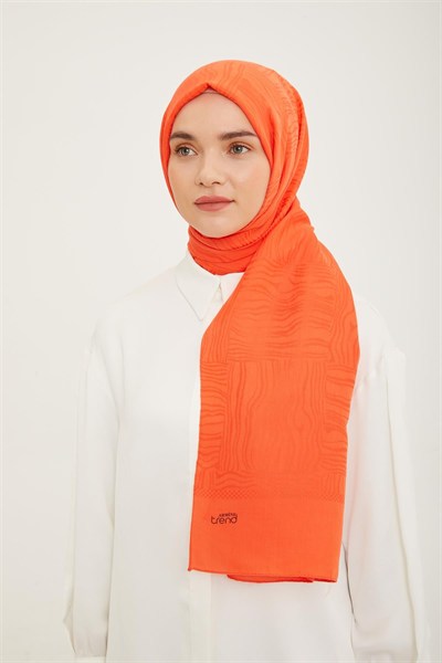 Armine Trend Hazan Şal - 3 - Turuncu 23038