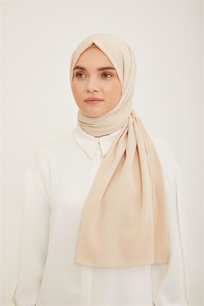 Armine Trend Krinkıl Şal - Bej 07