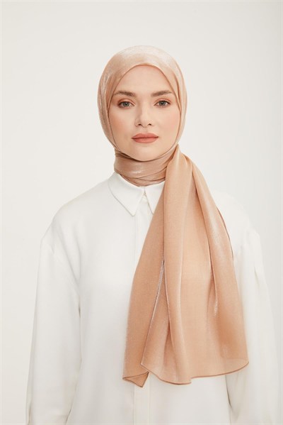 Armine Trend Pearly Şal - 1 - Camel 23012