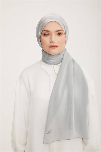 Armine Trend Pearly Şal - 1 - Gümüş 23018