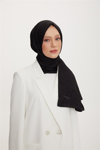 Armine Trend Pure Lina Şal - 9 - 65 Siyah