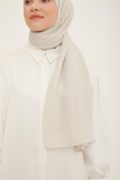Armine Trend Ultra Light Şal - 10 - Bej 23004