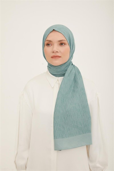 Armine Trend Ultra Light Şal - 10 - Koyu Mint 23044