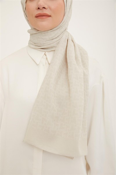 Armine Trend Ultra Light Şal - 11 - Bej 23004