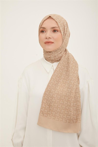 Armine Trend Ultra Light Şal - 11 - Soft Kahve 23016
