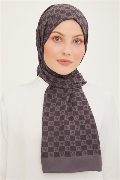 Armine Trend Ultra Light Şal - 14 - Antrasit 23021