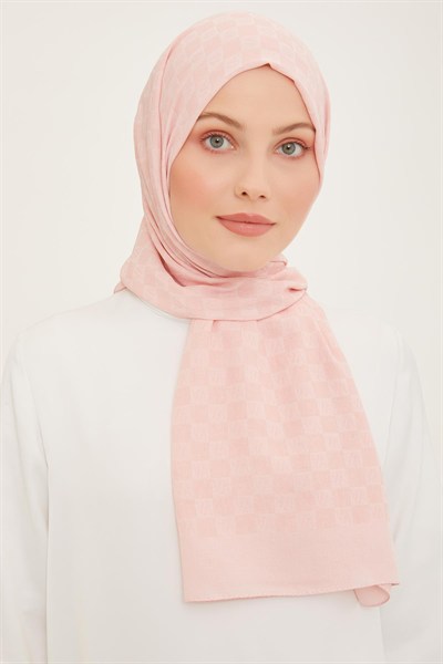 Armine Trend Ultra Light Şal - 14 - Pudra 21023
