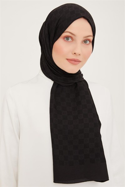 Armine Trend Ultra Light Şal - 14 - Siyah 83