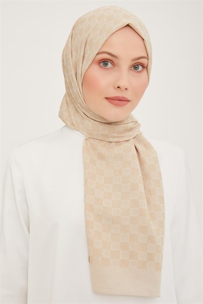 Armine Trend Ultra Light Şal - 14 - Taş 23005