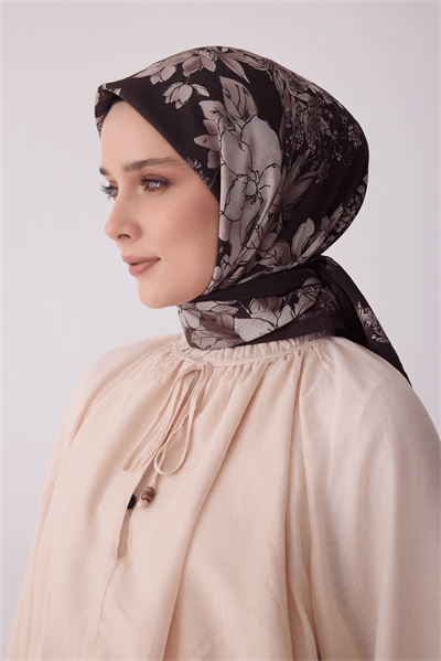 Belli Fresh Paulista Eşarp - 3487-32 Kahverengi