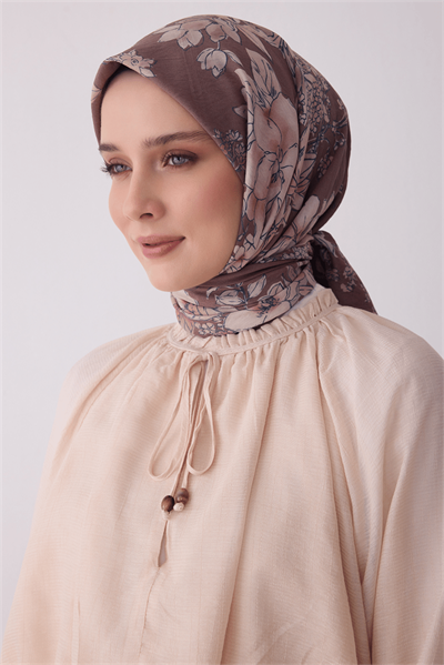Belli Fresh Paulista Eşarp - 3487-37 Vizon