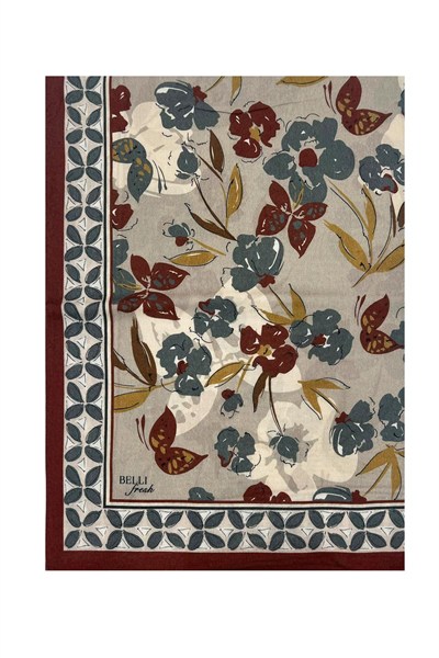 Belli Fresh Viona Şal - 3203-03 Bordo Taş