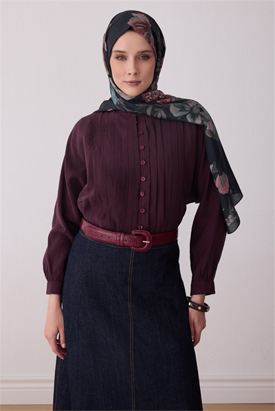 Belli Fresh Vual Şal - 3396-04 Siyah