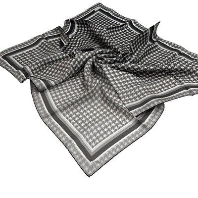 Belli Twill İpek Eşarp - 4000-03 Siyah
