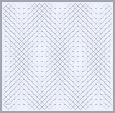 Belli Twill İpek Eşarp - 4006-08 Açık Mavi