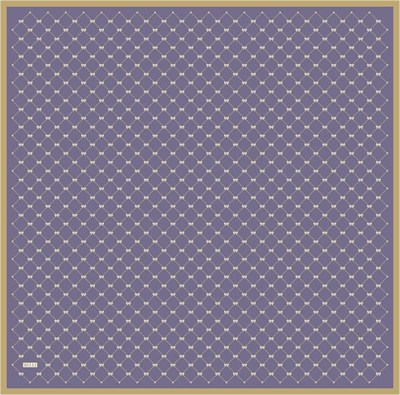 Belli Twill İpek Eşarp - 4006-53 Lila
