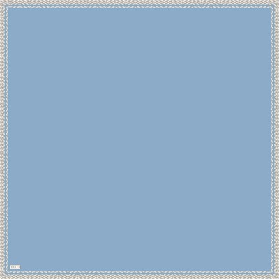 Belli Twill İpek Eşarp - 4009-05 Açık Mavi