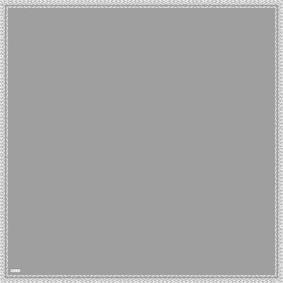 Belli Twill İpek Eşarp - 4009-50 Gri