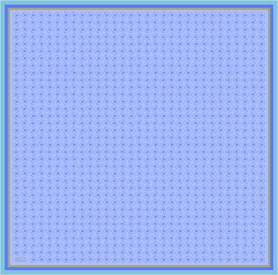 Belli Twill İpek Eşarp - 4058-08 Mor Mavi