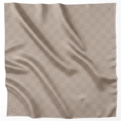 Belli Twill İpek Eşarp - 4104-64 Vizon