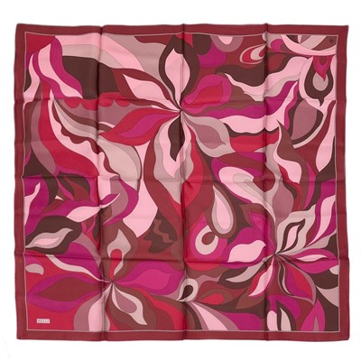 Belli Twill İpek Eşarp - 4108-88 Kırmızı