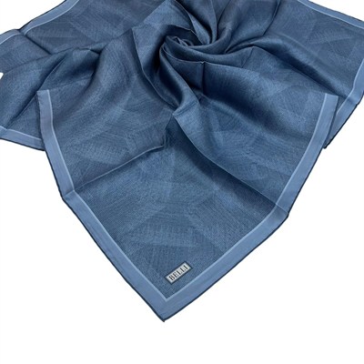 Belli İpek Eşarp - 4201-34 İndigo Twill