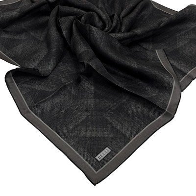 Belli Twill İpek Eşarp - 4201-50 Siyah