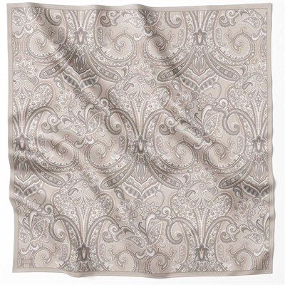 Belli Twill İpek Eşarp - 4202-02 Taş
