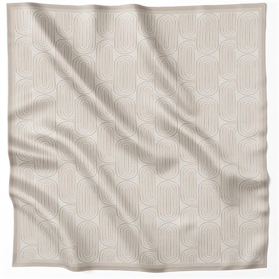 Belli Twill İpek Eşarp - 4209-80 Bej