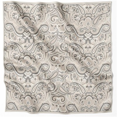 Belli Twill İpek Eşarp - 4222-84 Taş