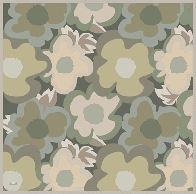 Belli İpek Eşarp - 4306-36 Yeşil Twill