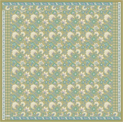 Belli İpek Eşarp - 4314-83 Yeşil Twill