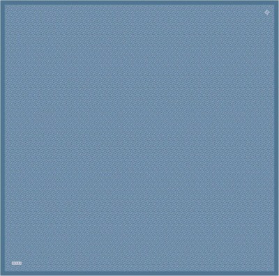 Belli Twill İpek Eşarp - 4317-50 Mavi