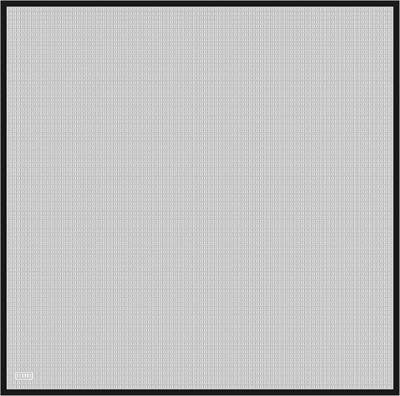 Belli Twill İpek Eşarp - 4321-53 Siyah