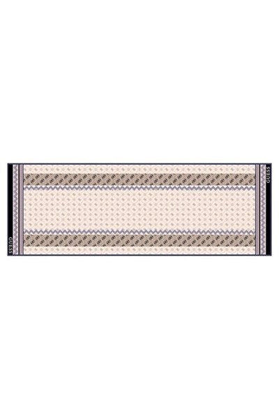 Guess Pamuk İpek Şal - 5731 - Siyah Krem Saks