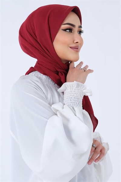 Harem Scarf Amor Eşarp - Bordo