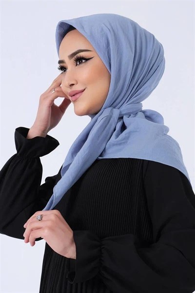 Harem Scarf Amor Eşarp - Kot Mavi